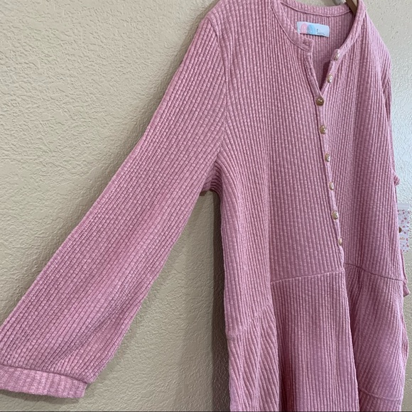 Free People Beach Love on Mist Pink Dress Size Small - Picture 9 of 10